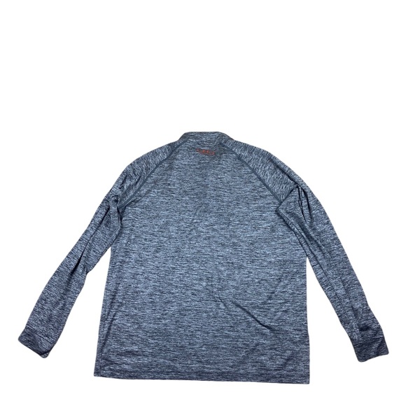 Auburn Tigers Under Armour Gray  1/4 Zip Loose Pullover Men's XL - Picture 3 of 4